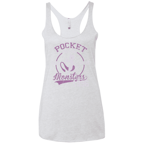 T-Shirts Heather White / X-Small Future Sight Women's Triblend Racerback Tank