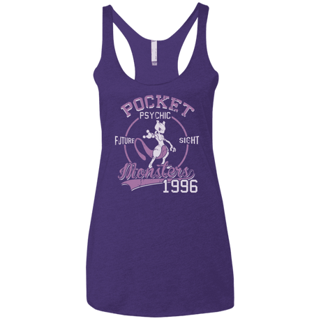 T-Shirts Purple / X-Small Future Sight Women's Triblend Racerback Tank