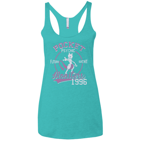 T-Shirts Tahiti Blue / X-Small Future Sight Women's Triblend Racerback Tank