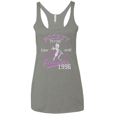 T-Shirts Venetian Grey / X-Small Future Sight Women's Triblend Racerback Tank