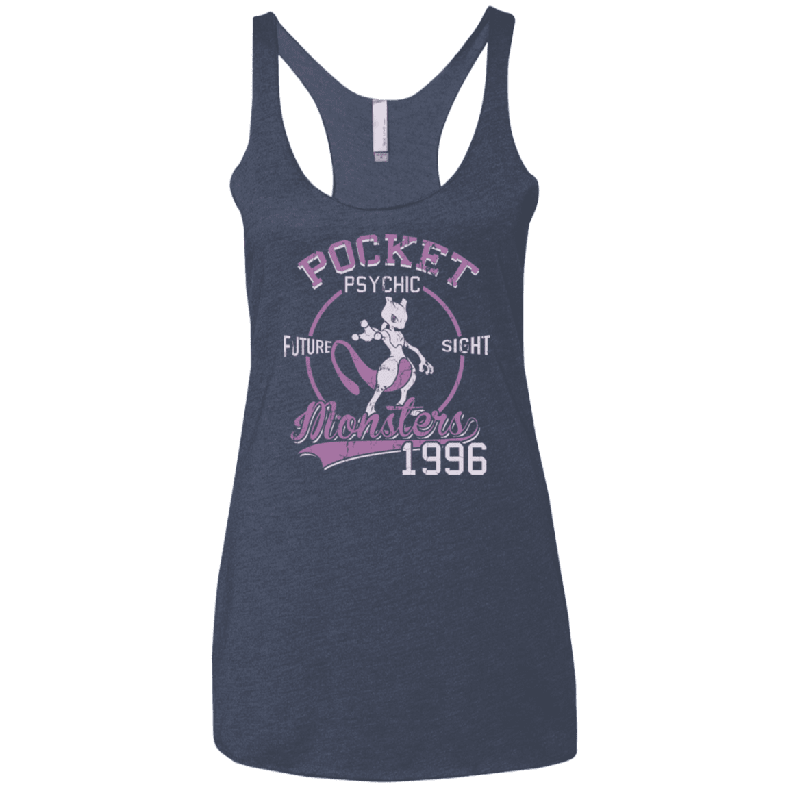 T-Shirts Vintage Navy / X-Small Future Sight Women's Triblend Racerback Tank