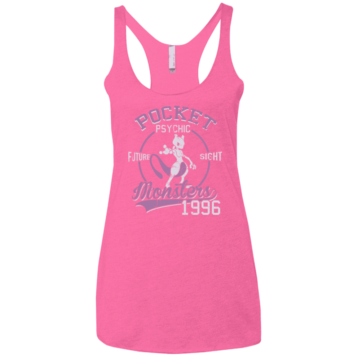 T-Shirts Vintage Pink / X-Small Future Sight Women's Triblend Racerback Tank