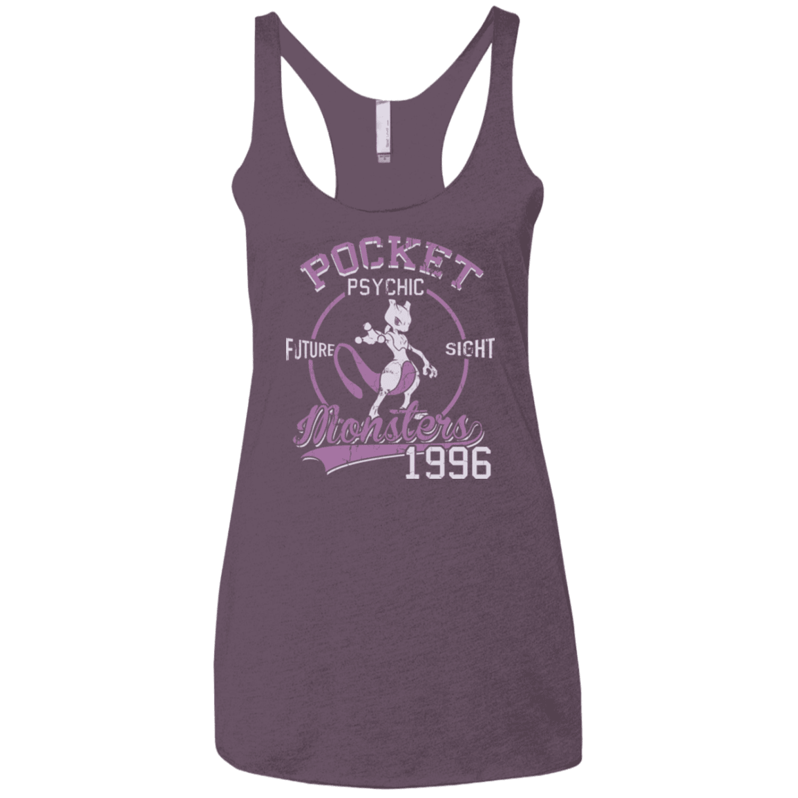 T-Shirts Vintage Purple / X-Small Future Sight Women's Triblend Racerback Tank