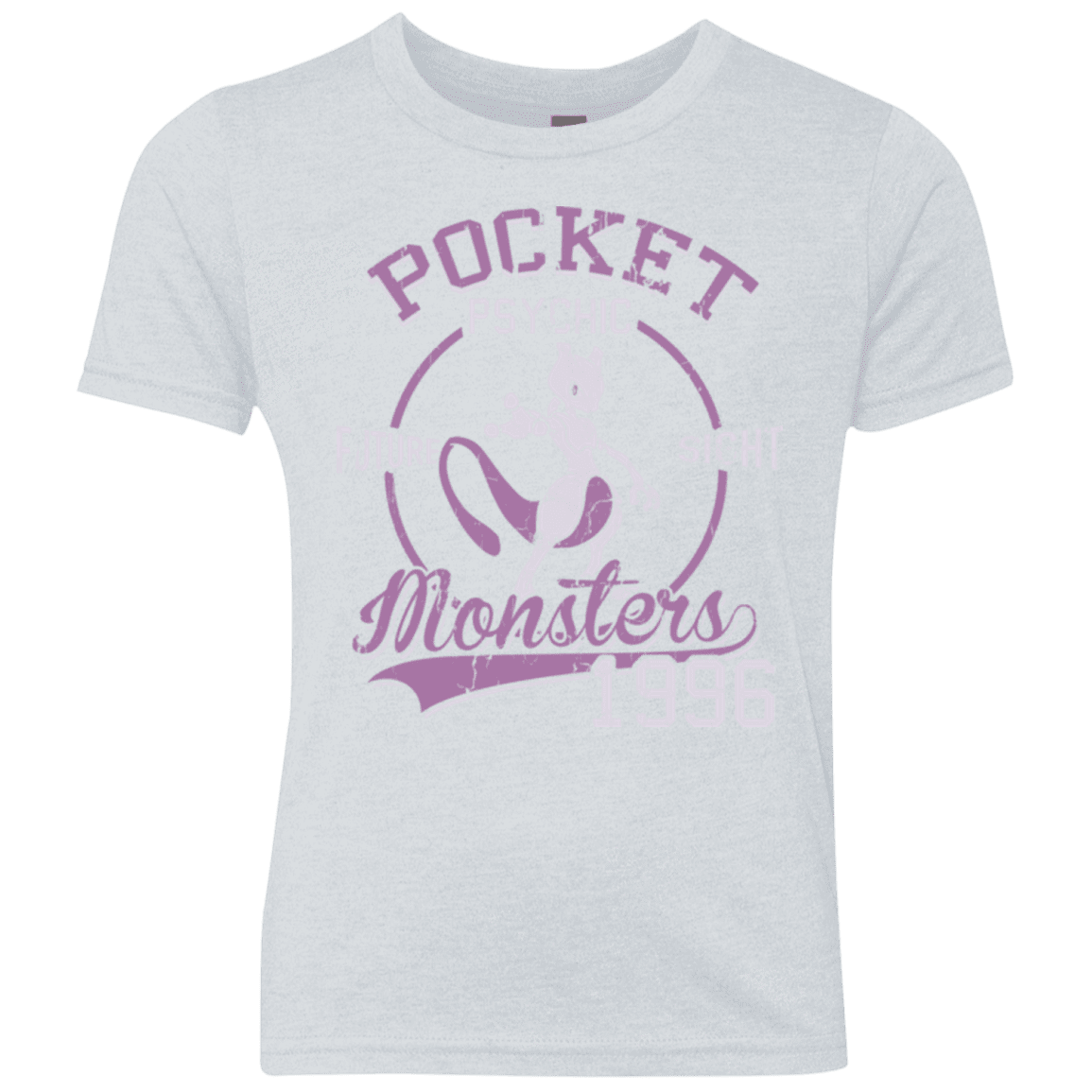 T-Shirts Heather White / YXS Future Sight Youth Triblend T-Shirt