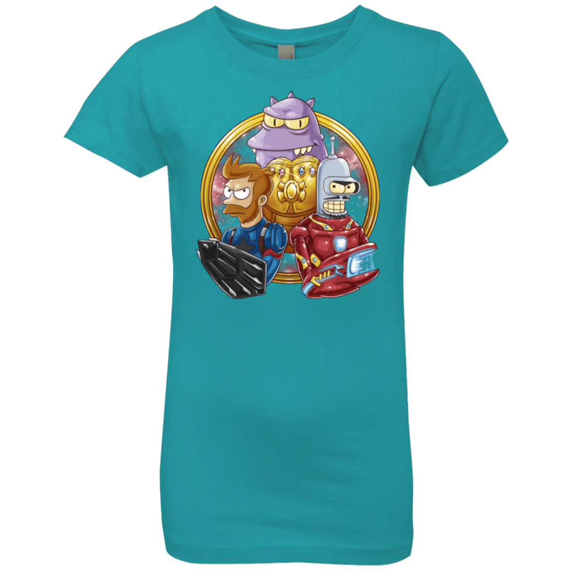 T-Shirts Tahiti Blue / YXS Future War Girls Premium T-Shirt