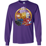 T-Shirts Purple / S Future War Men's Long Sleeve T-Shirt