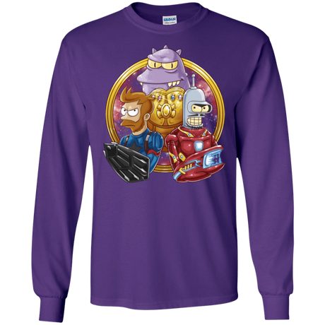 T-Shirts Purple / S Future War Men's Long Sleeve T-Shirt