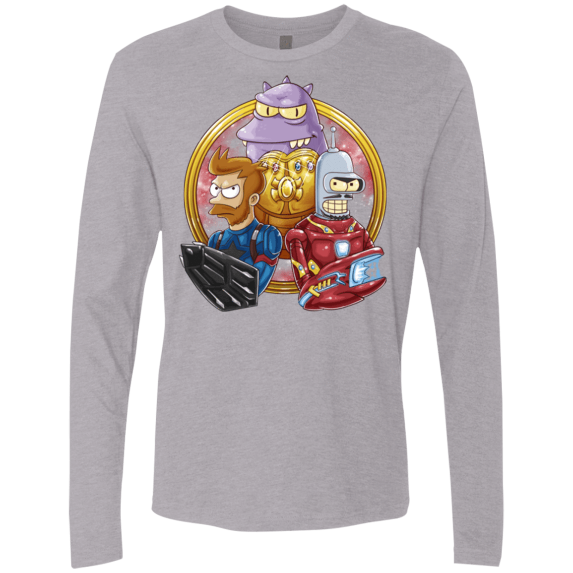 T-Shirts Heather Grey / S Future War Men's Premium Long Sleeve