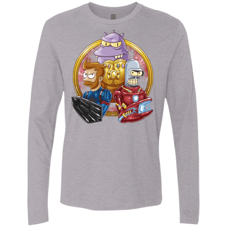 T-Shirts Heather Grey / S Future War Men's Premium Long Sleeve