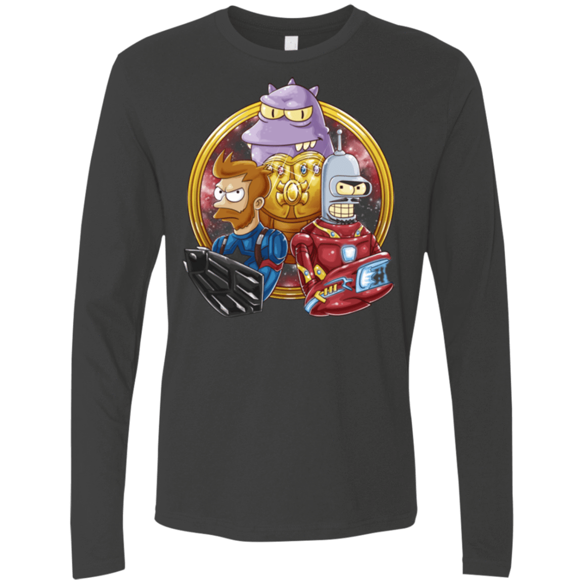 T-Shirts Heavy Metal / S Future War Men's Premium Long Sleeve