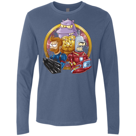 T-Shirts Indigo / S Future War Men's Premium Long Sleeve