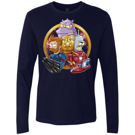 T-Shirts Midnight Navy / S Future War Men's Premium Long Sleeve