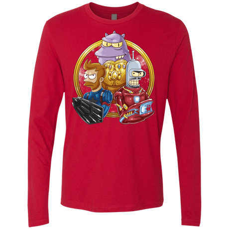 T-Shirts Red / S Future War Men's Premium Long Sleeve