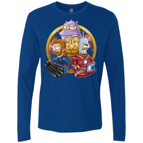 T-Shirts Royal / S Future War Men's Premium Long Sleeve