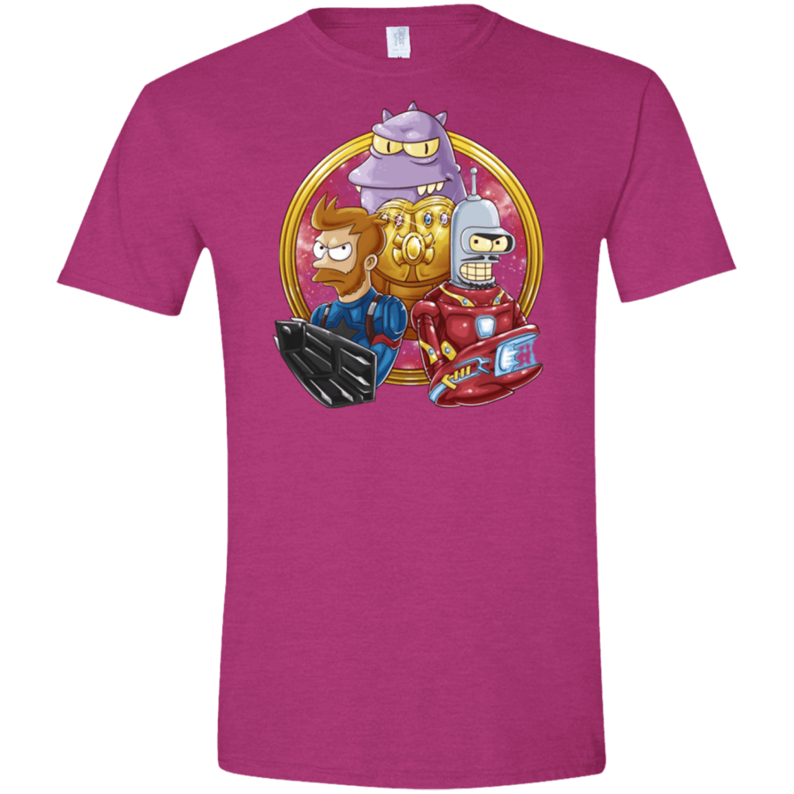 T-Shirts Antique Heliconia / S Future War Men's Semi-Fitted Softstyle