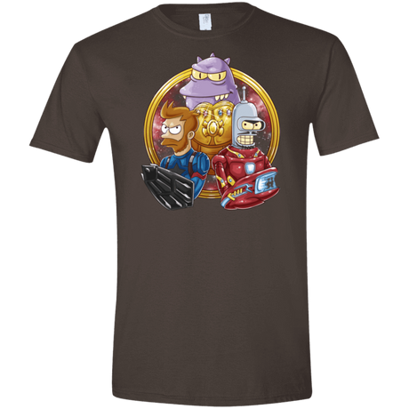 T-Shirts Dark Chocolate / S Future War Men's Semi-Fitted Softstyle