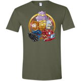 T-Shirts Military Green / S Future War Men's Semi-Fitted Softstyle