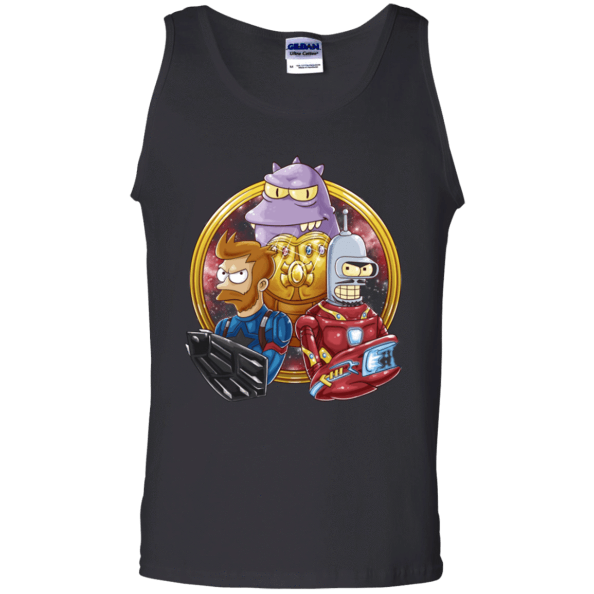 T-Shirts Black / S Future War Men's Tank Top