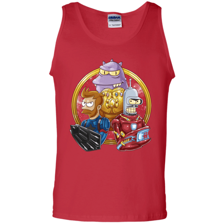 T-Shirts Red / S Future War Men's Tank Top