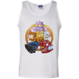 T-Shirts White / S Future War Men's Tank Top