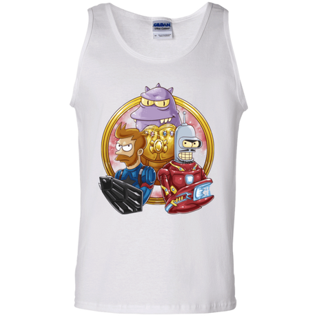 T-Shirts White / S Future War Men's Tank Top