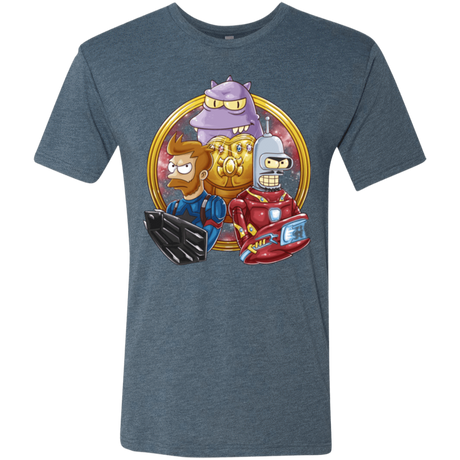 T-Shirts Indigo / S Future War Men's Triblend T-Shirt