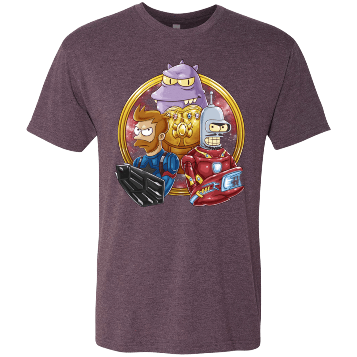 T-Shirts Vintage Purple / S Future War Men's Triblend T-Shirt