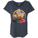 T-Shirts Vintage Navy / X-Small Future War Triblend Dolman Sleeve