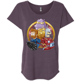 T-Shirts Vintage Purple / X-Small Future War Triblend Dolman Sleeve