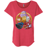 T-Shirts Vintage Red / X-Small Future War Triblend Dolman Sleeve