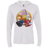 T-Shirts Heather White / X-Small Future War Triblend Long Sleeve Hoodie Tee