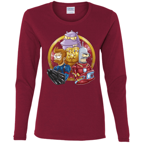 T-Shirts Cardinal / S Future War Women's Long Sleeve T-Shirt