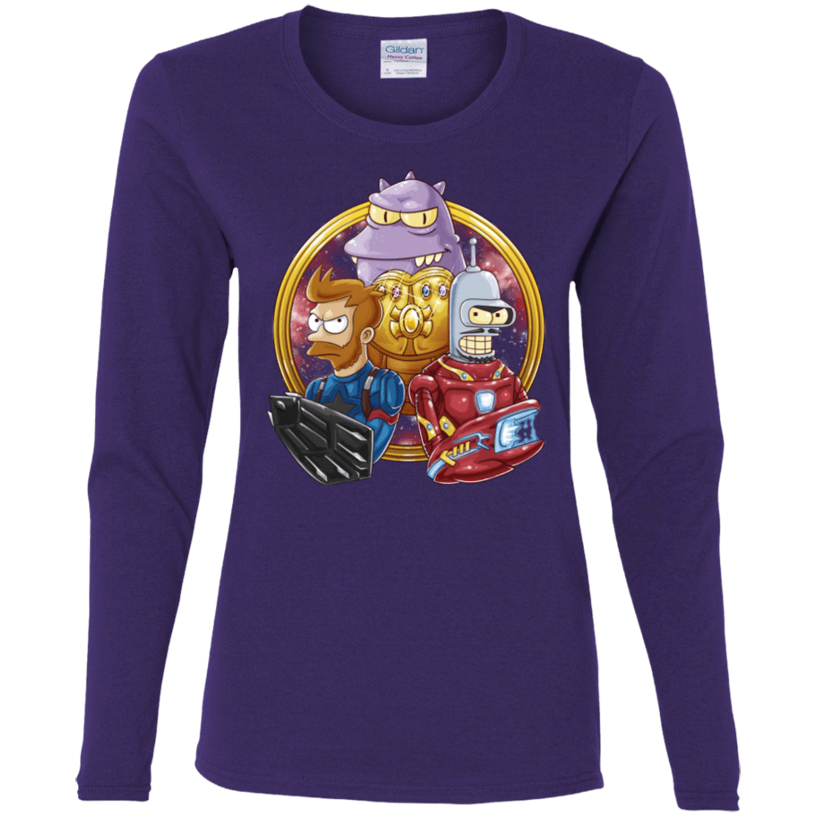 T-Shirts Purple / S Future War Women's Long Sleeve T-Shirt