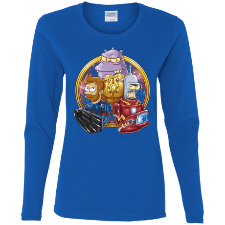 T-Shirts Royal / S Future War Women's Long Sleeve T-Shirt