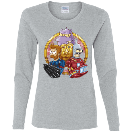 T-Shirts Sport Grey / S Future War Women's Long Sleeve T-Shirt