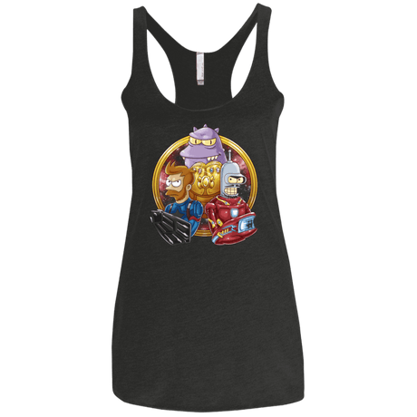 T-Shirts Vintage Black / X-Small Future War Women's Triblend Racerback Tank