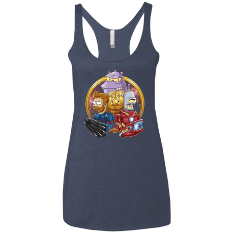 T-Shirts Vintage Navy / X-Small Future War Women's Triblend Racerback Tank