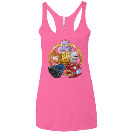 T-Shirts Vintage Pink / X-Small Future War Women's Triblend Racerback Tank