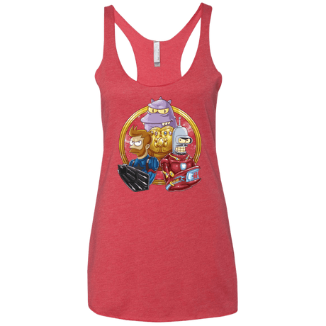 T-Shirts Vintage Red / X-Small Future War Women's Triblend Racerback Tank