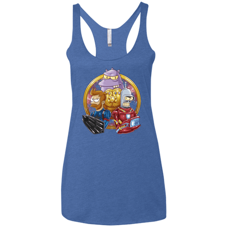 T-Shirts Vintage Royal / X-Small Future War Women's Triblend Racerback Tank