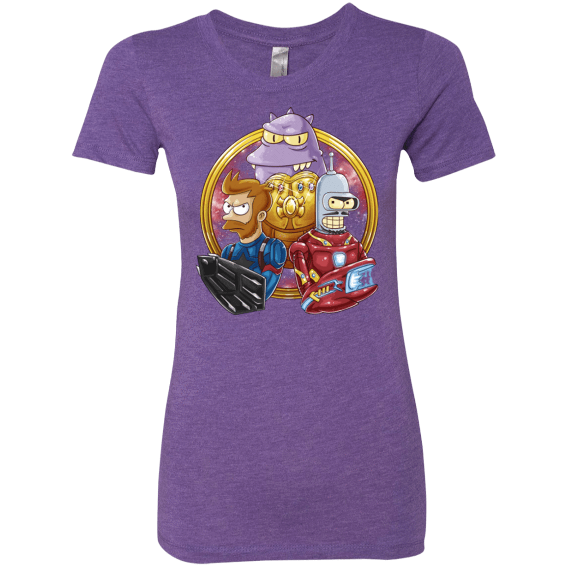 T-Shirts Purple Rush / S Future War Women's Triblend T-Shirt