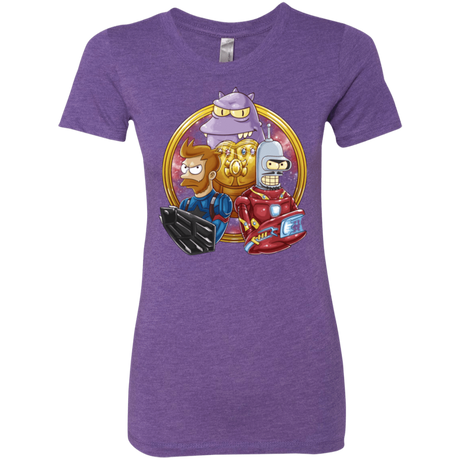 T-Shirts Purple Rush / S Future War Women's Triblend T-Shirt