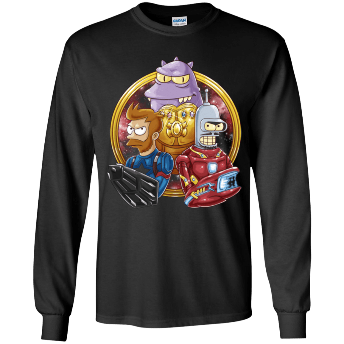 T-Shirts Black / YS Future War Youth Long Sleeve T-Shirt