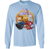 T-Shirts Light Blue / YS Future War Youth Long Sleeve T-Shirt