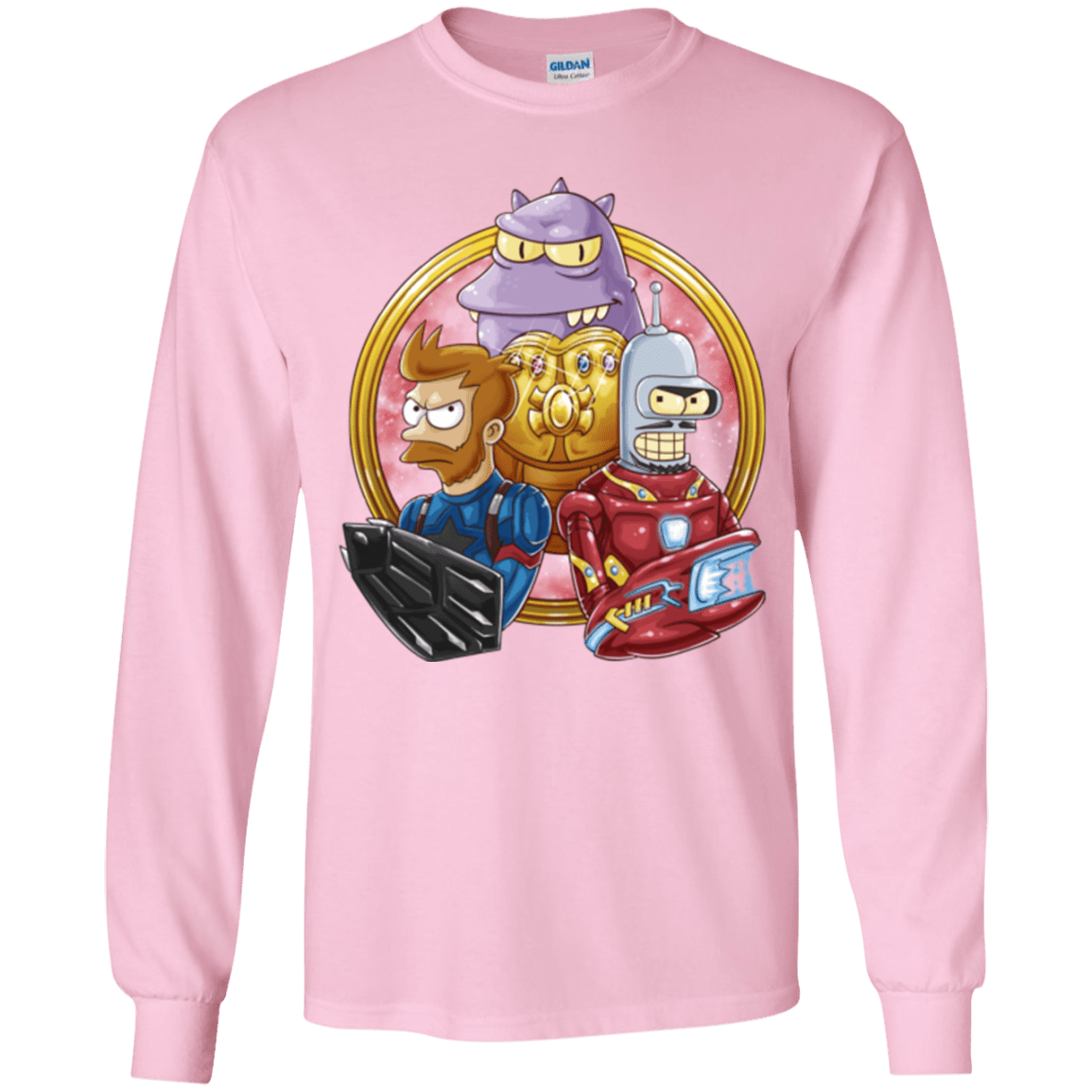 T-Shirts Light Pink / YS Future War Youth Long Sleeve T-Shirt