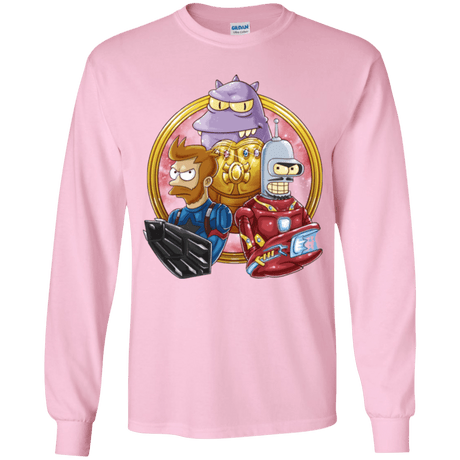 T-Shirts Light Pink / YS Future War Youth Long Sleeve T-Shirt