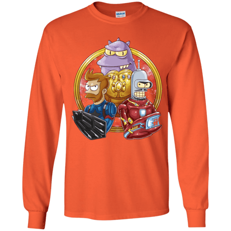 T-Shirts Orange / YS Future War Youth Long Sleeve T-Shirt