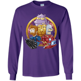T-Shirts Purple / YS Future War Youth Long Sleeve T-Shirt