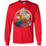 T-Shirts Red / YS Future War Youth Long Sleeve T-Shirt