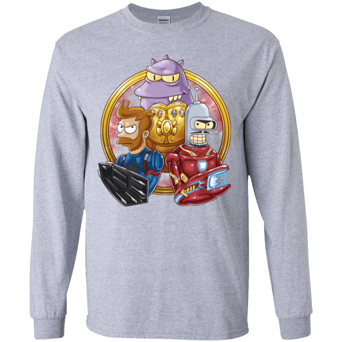 T-Shirts Sport Grey / YS Future War Youth Long Sleeve T-Shirt